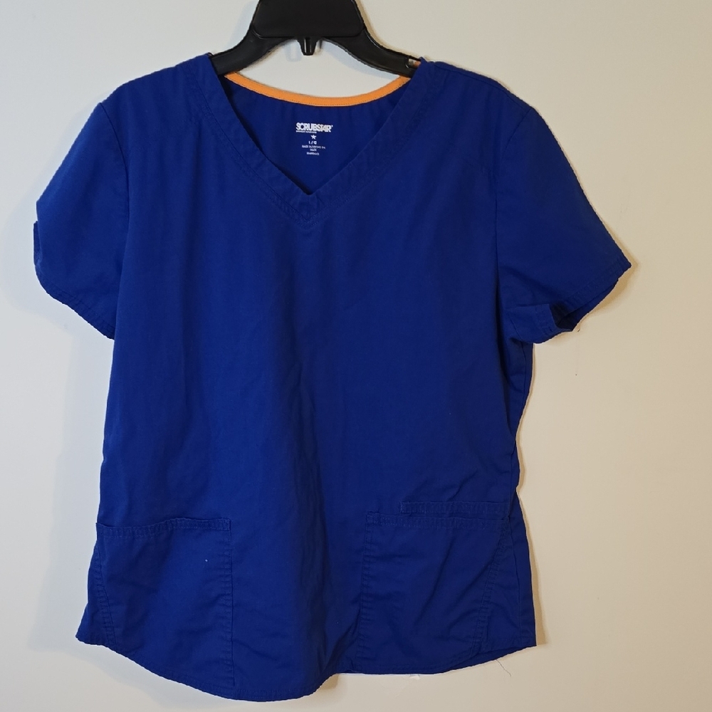 Scrubstar Women's Blue Short Sleeve Top
